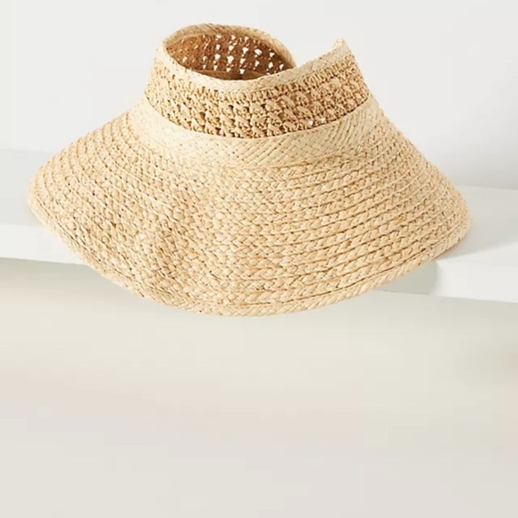 Anthropologie woven packable visor new with tags main image 10